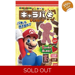 Bandai Super Mario Kyarapaki Chocolate 24g